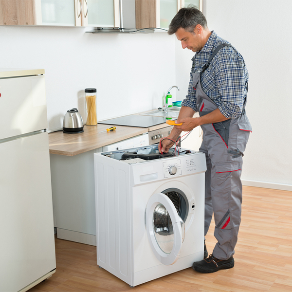 can you walk me through the steps of troubleshooting my washer issue in Hansboro ND